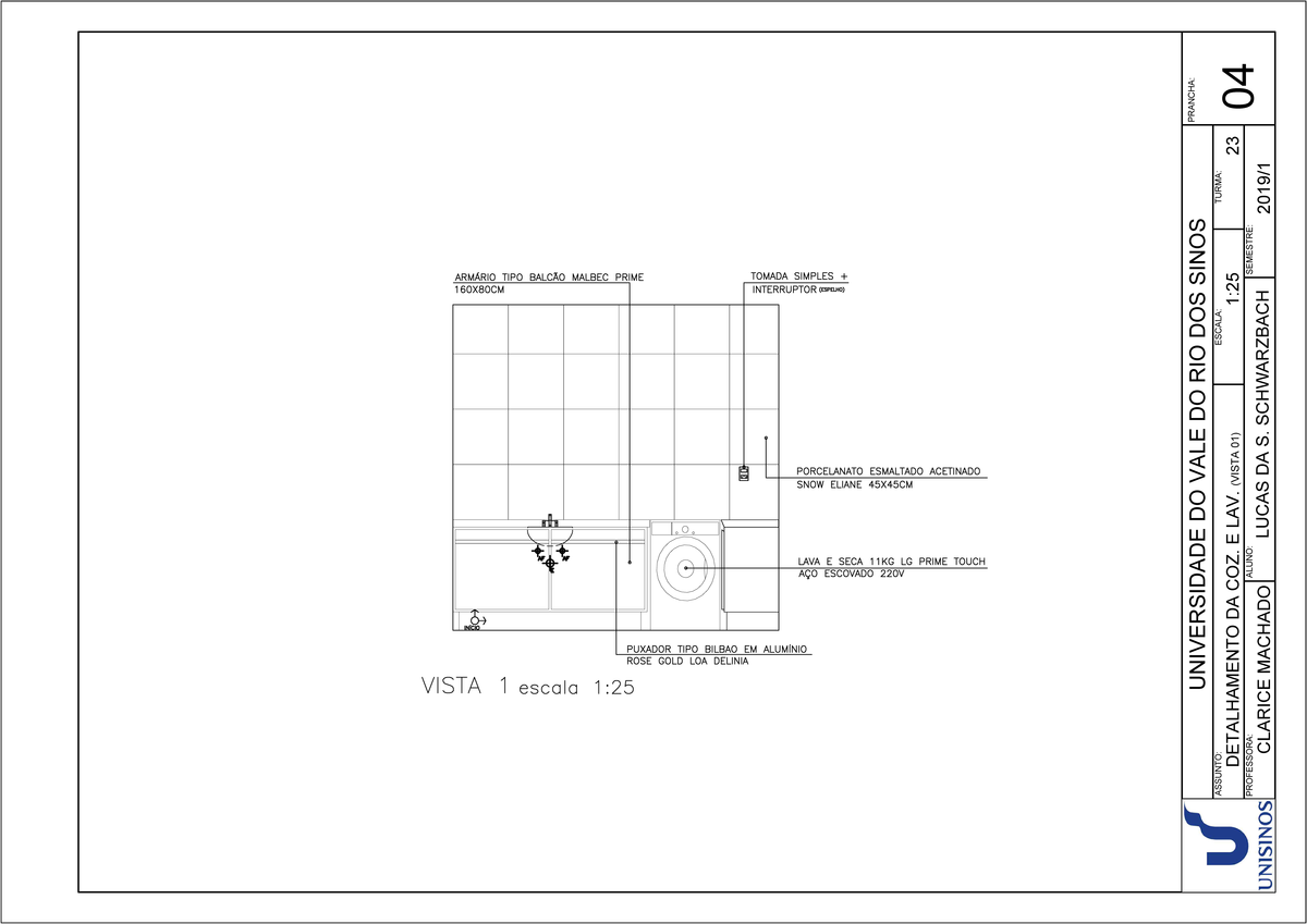 Vista 01 - Lavanderia