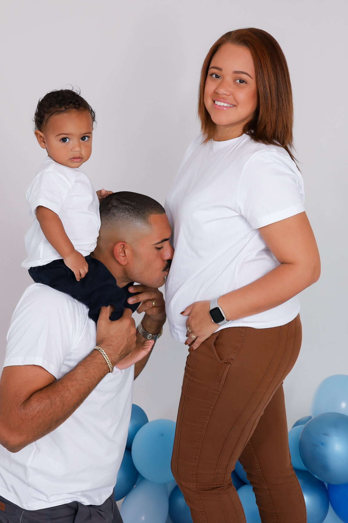 foto da familia, revelação de sexo