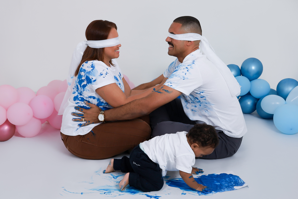 revelação de sexo, menino