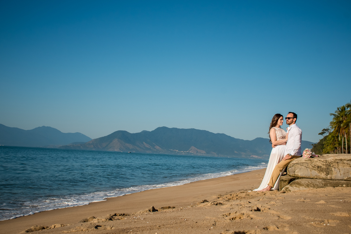 Pré Wedding praia Cibelle e Guilerme