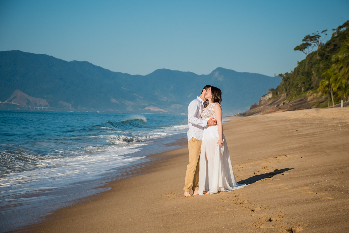 Pré Wedding praia Cibelle e Guilerme