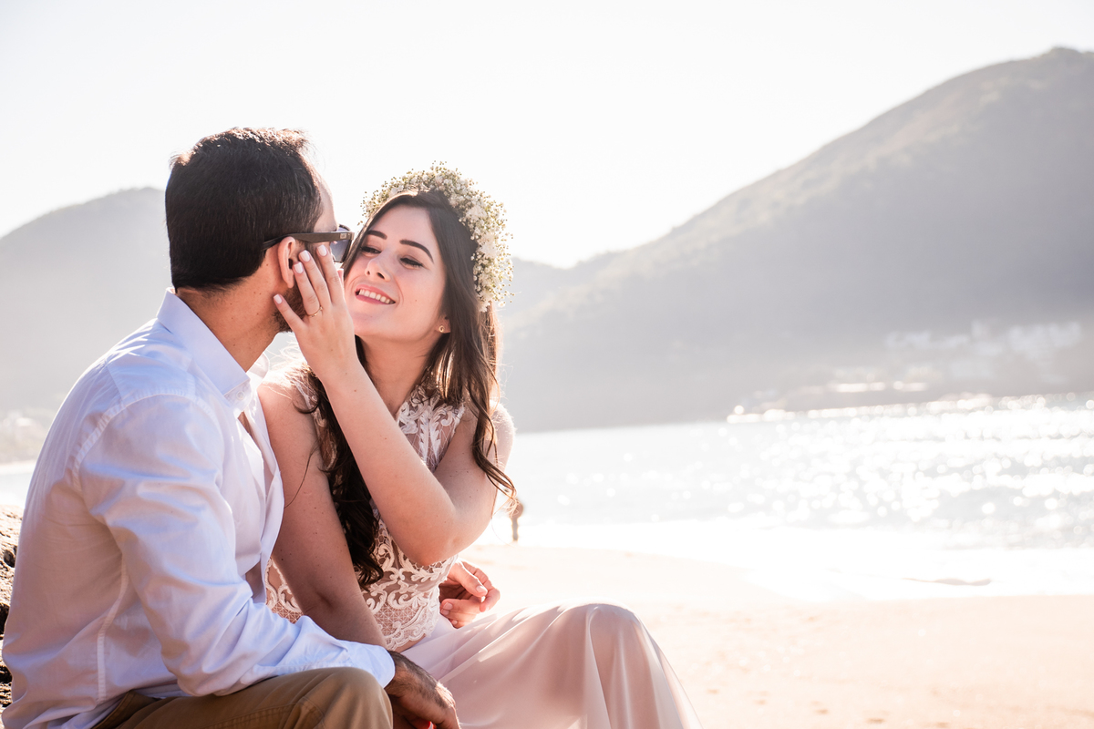 Pré Wedding praia Cibelle e Guilerme