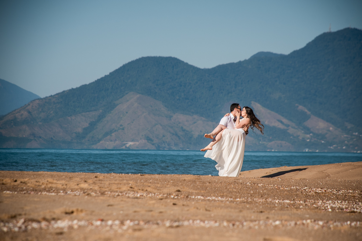 Pré Wedding praia Cibelle e Guilerme