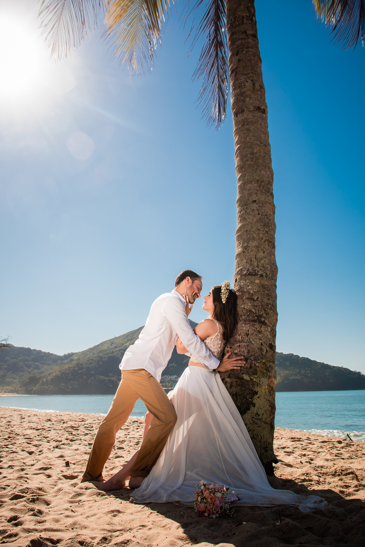 Pré Wedding praia Cibelle e Guilerme