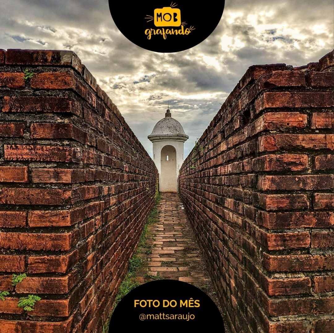 Fortaleza de São José de Macapá. Foto feita por Mateus Araújo usando o Xiaomi Mi Mix 3 em Macapá, Amapá. Foi destaque do mês de agosto do ano de 2019 no Mobgrafando com 148 curtidas.