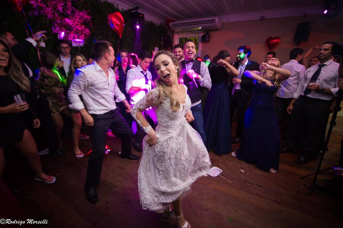 muito animação com andinho malha funk na Quinta do Chapecó