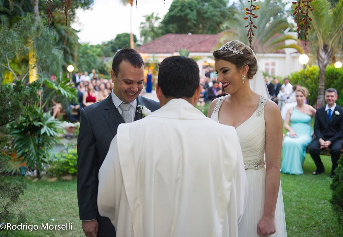 começando a cerimonia com pastor alexandre cabral