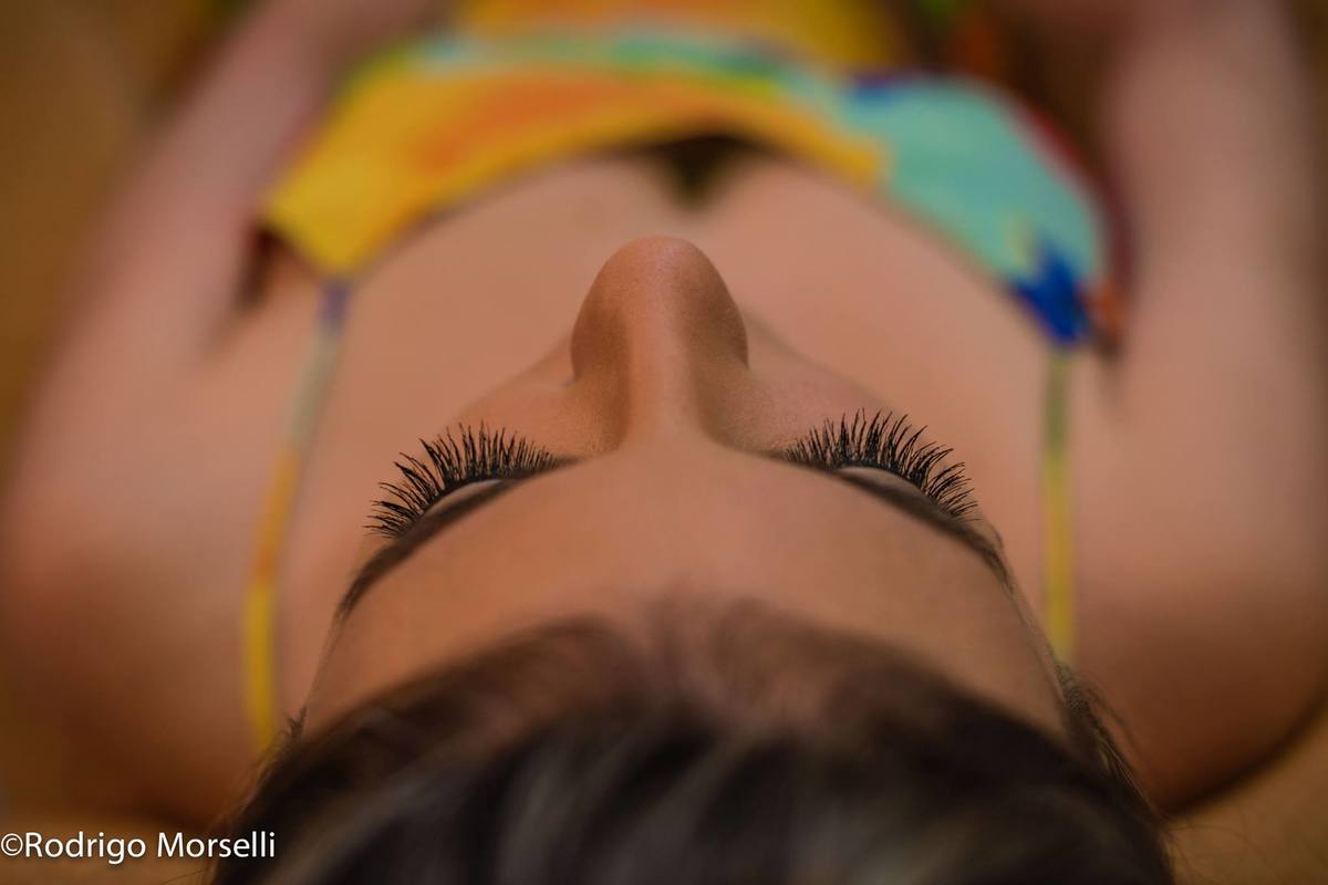 foto dos cílios da noiva 