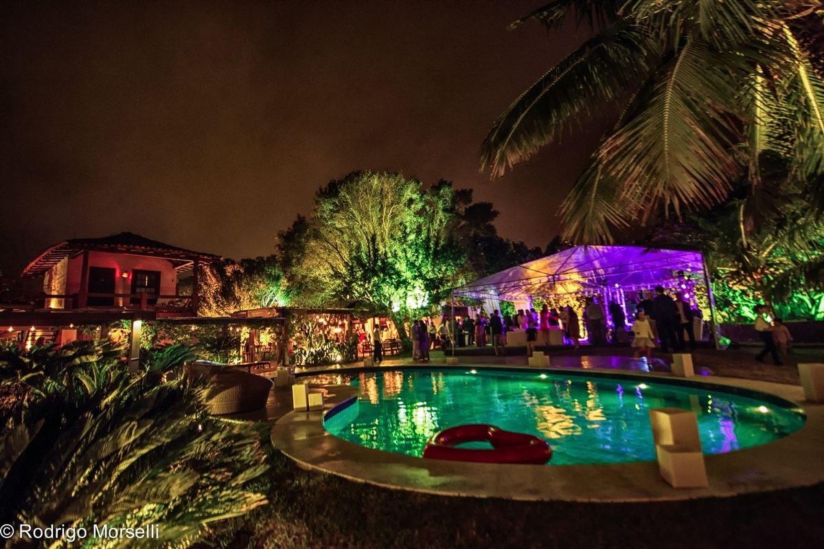 linda decoração da Pousada Espelho D'agua em búzios 