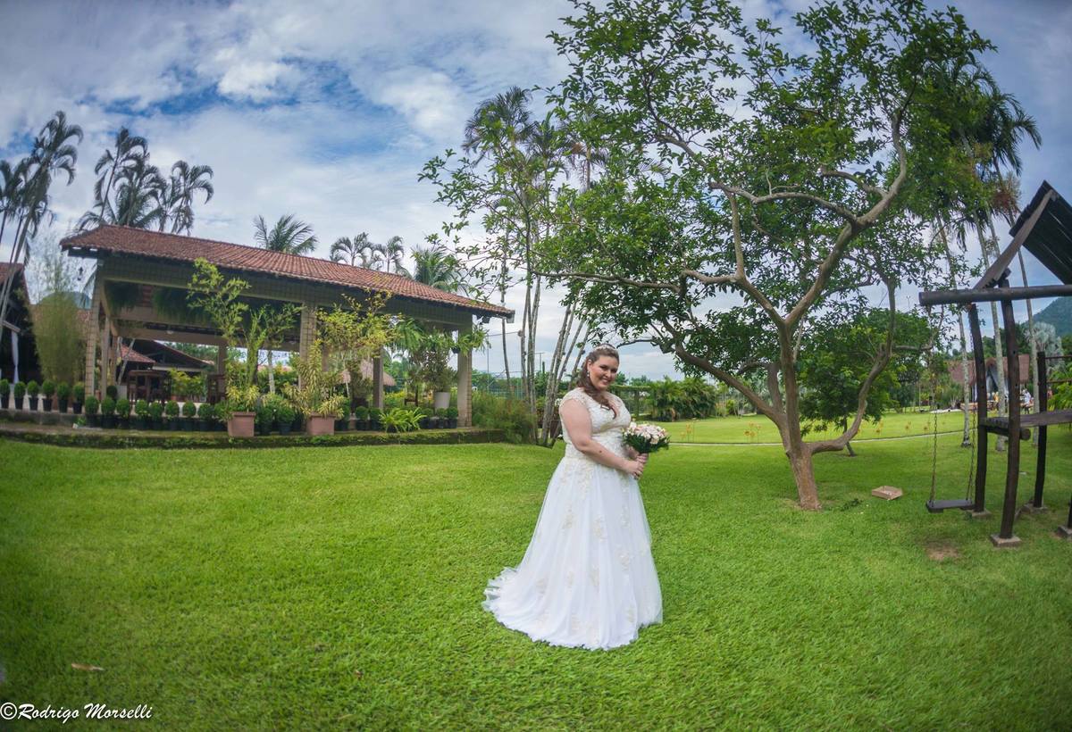 fotos da noiva na Villa Morena