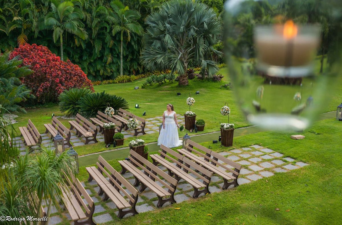 minutos antes da cerimonia começar