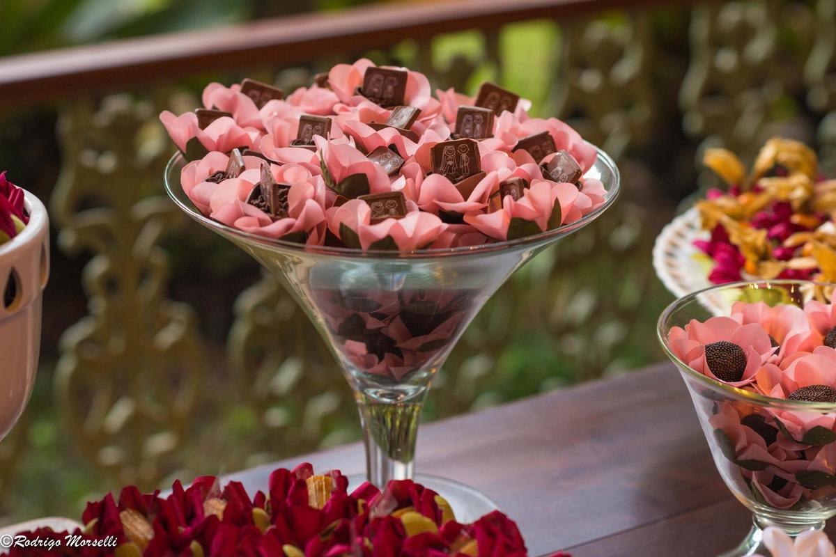 mesa de doces da Villa Morena