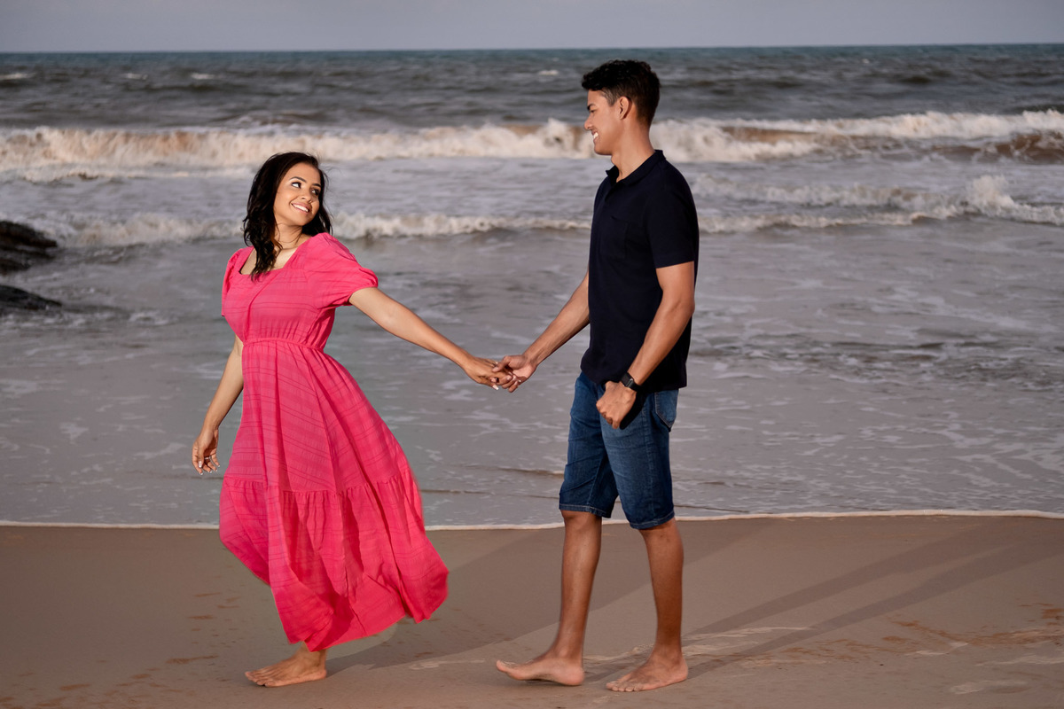 Ensaio Pré casamento na praia, Itacimirim Bahia