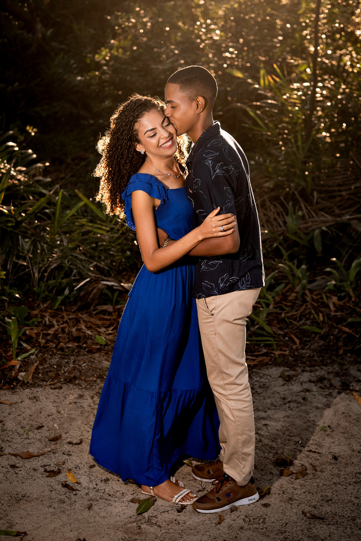 Fotografia de casal na Pontezinha do Flamengo, salvador