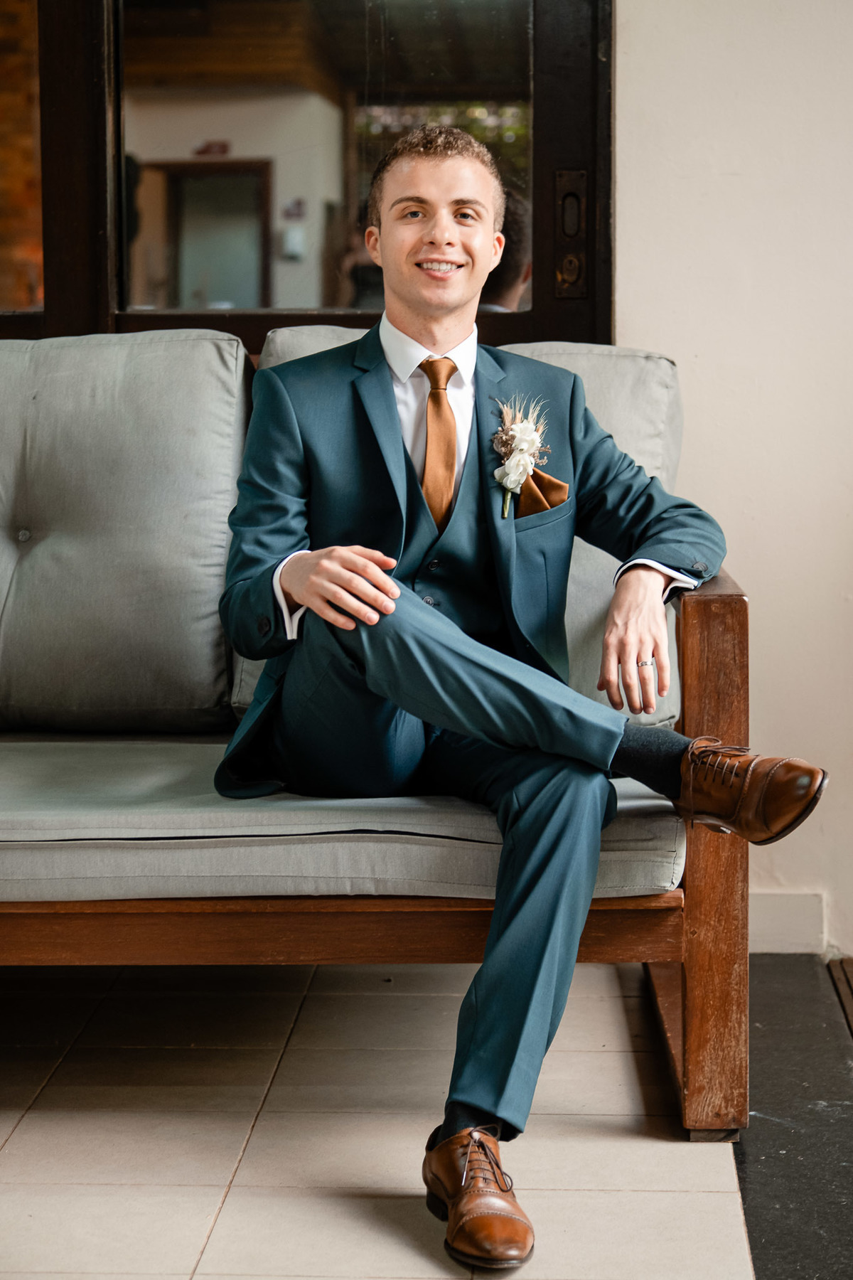 Retrato do Noivo no Espaço Casa de Stella