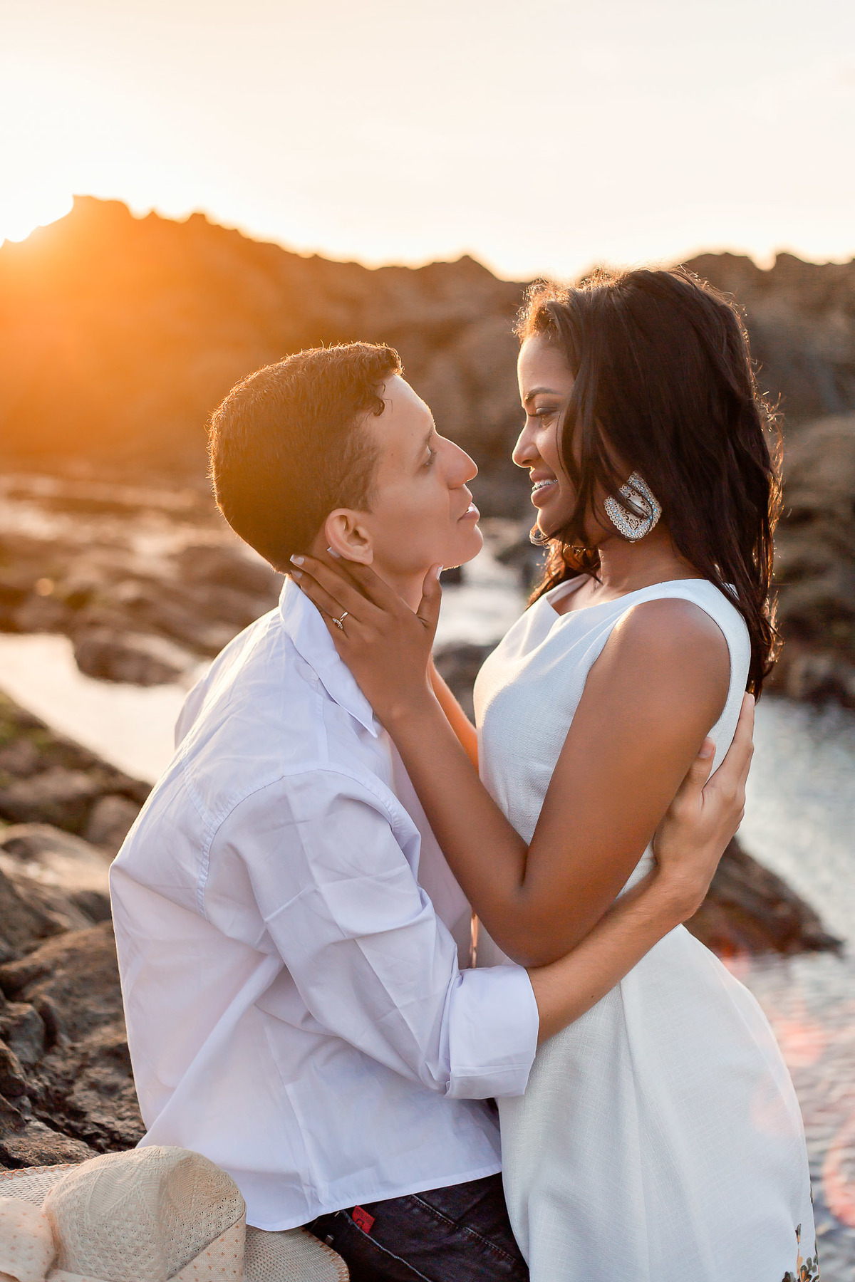 ensaio  fotográfico romântico no farol da barra salvador