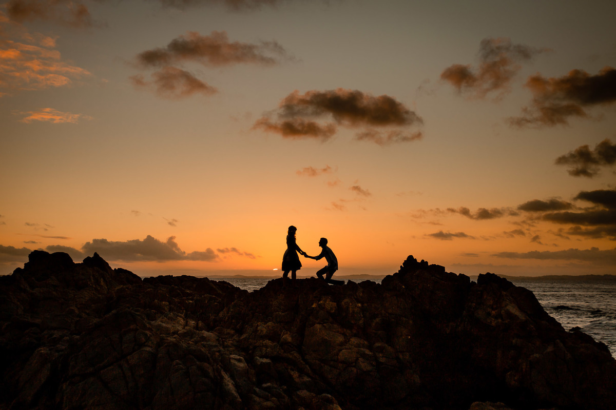 foto perfeita no pôr do sol na praia da barra salvador