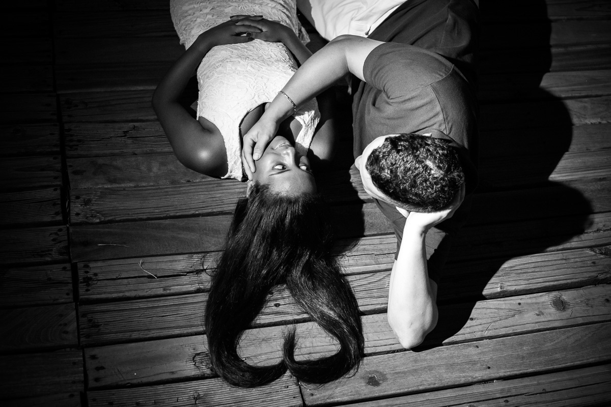 fotografia criativa de ensaio pré-wedding