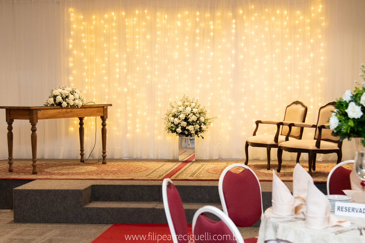 altar do casamento em salvador Bahia casa do comércio