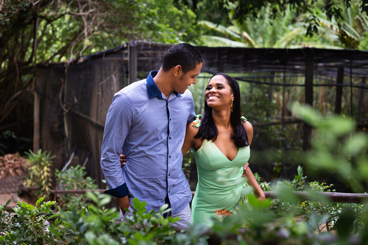 Ensaio Pré casamento na estufa em Salvador