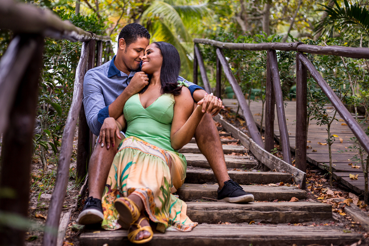 Ensaio Pré casamento rústico em Salvador