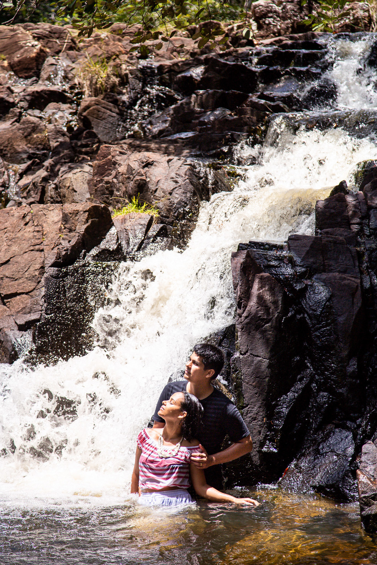 sessão de fotos na cachoeira dos índios subauma bahia