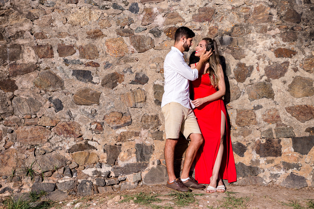 fotografia de ensaio romântico no Farol da Barra