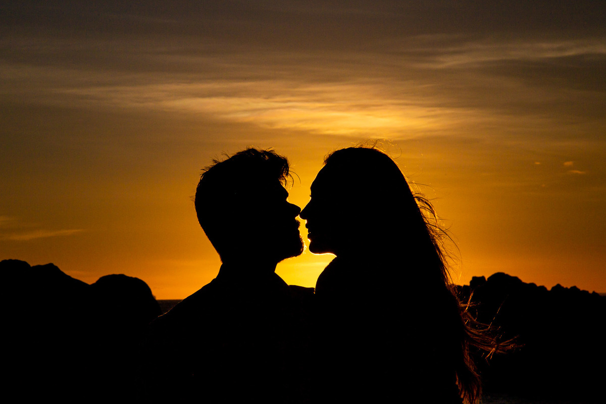 pôr do sol na barra