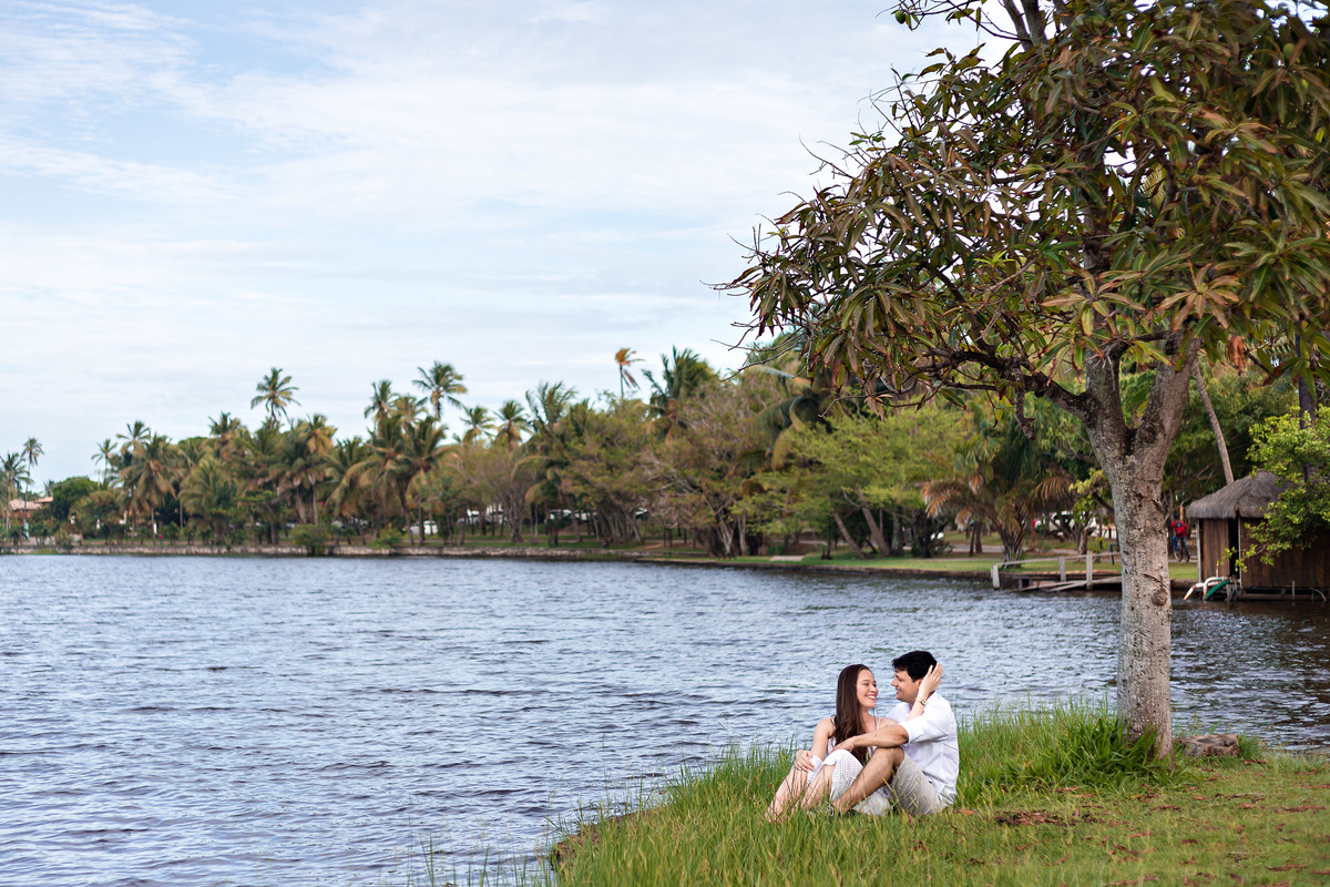 Ensaio pré casamento lindo no rio na Praia do Forte