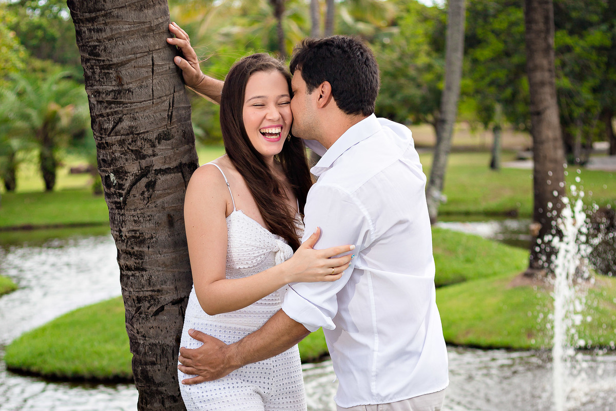 Ensaio pré wedding na praia do forte área verde
