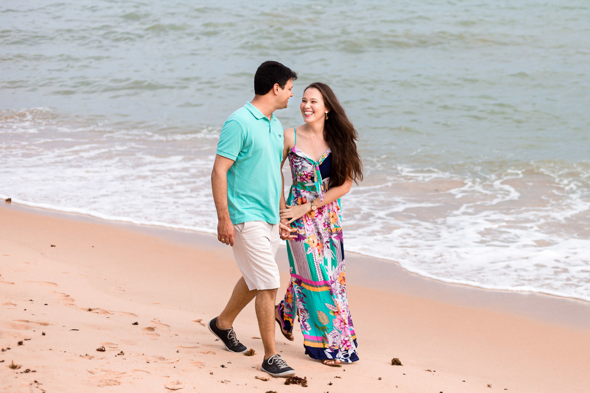Ensaio na praia do forte bahia
