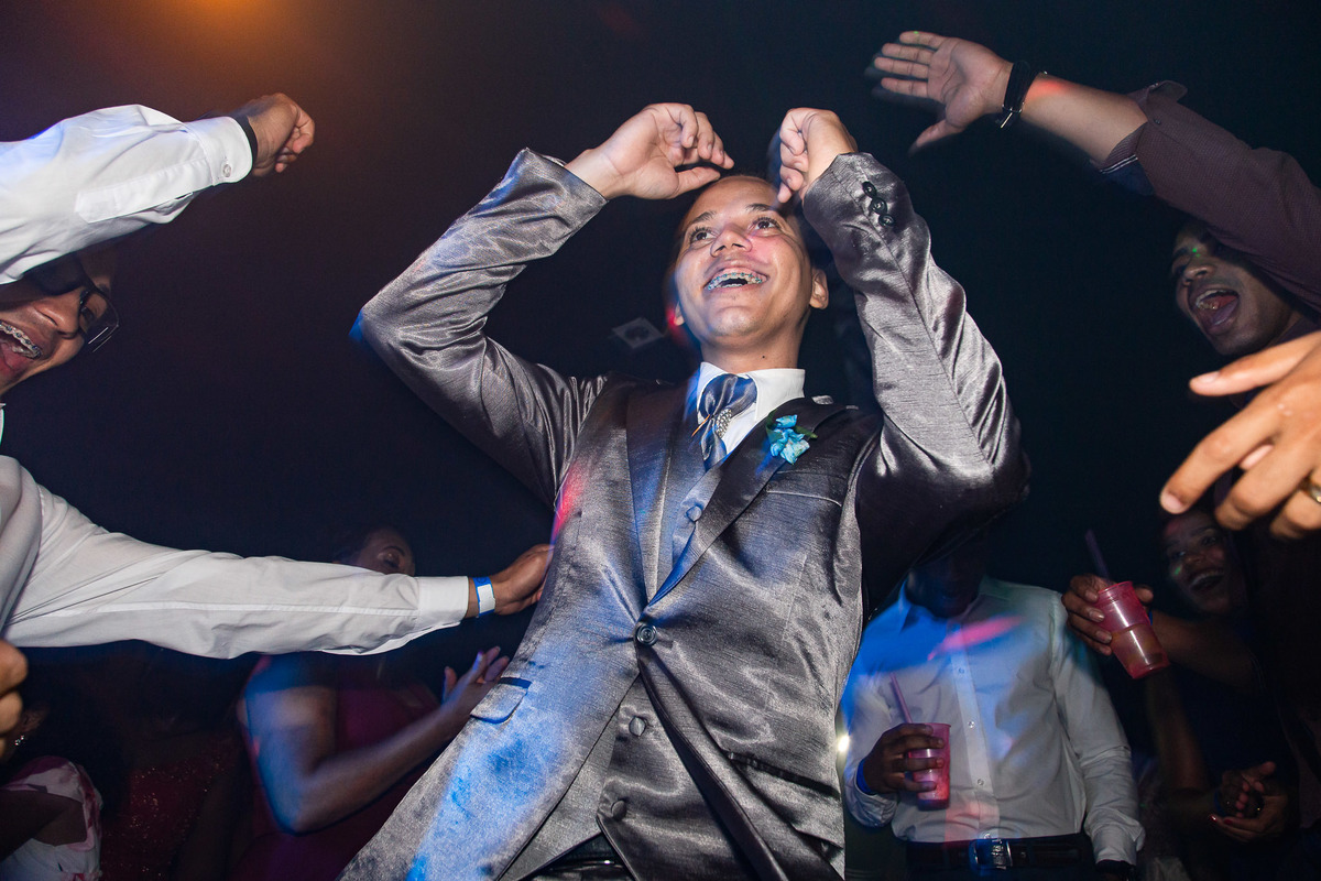 Foto na boate no Espaço Quinta da Madragoa em Salvador Bahia