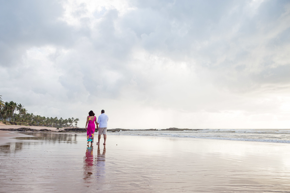 ensaio fotográfico de gestante no resort costa do sauipe