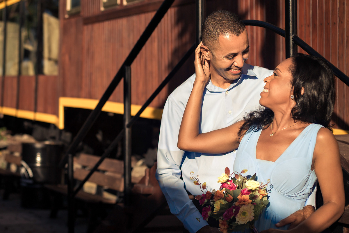 ensaio fotográfico no trenzinho de guarajuba bahia