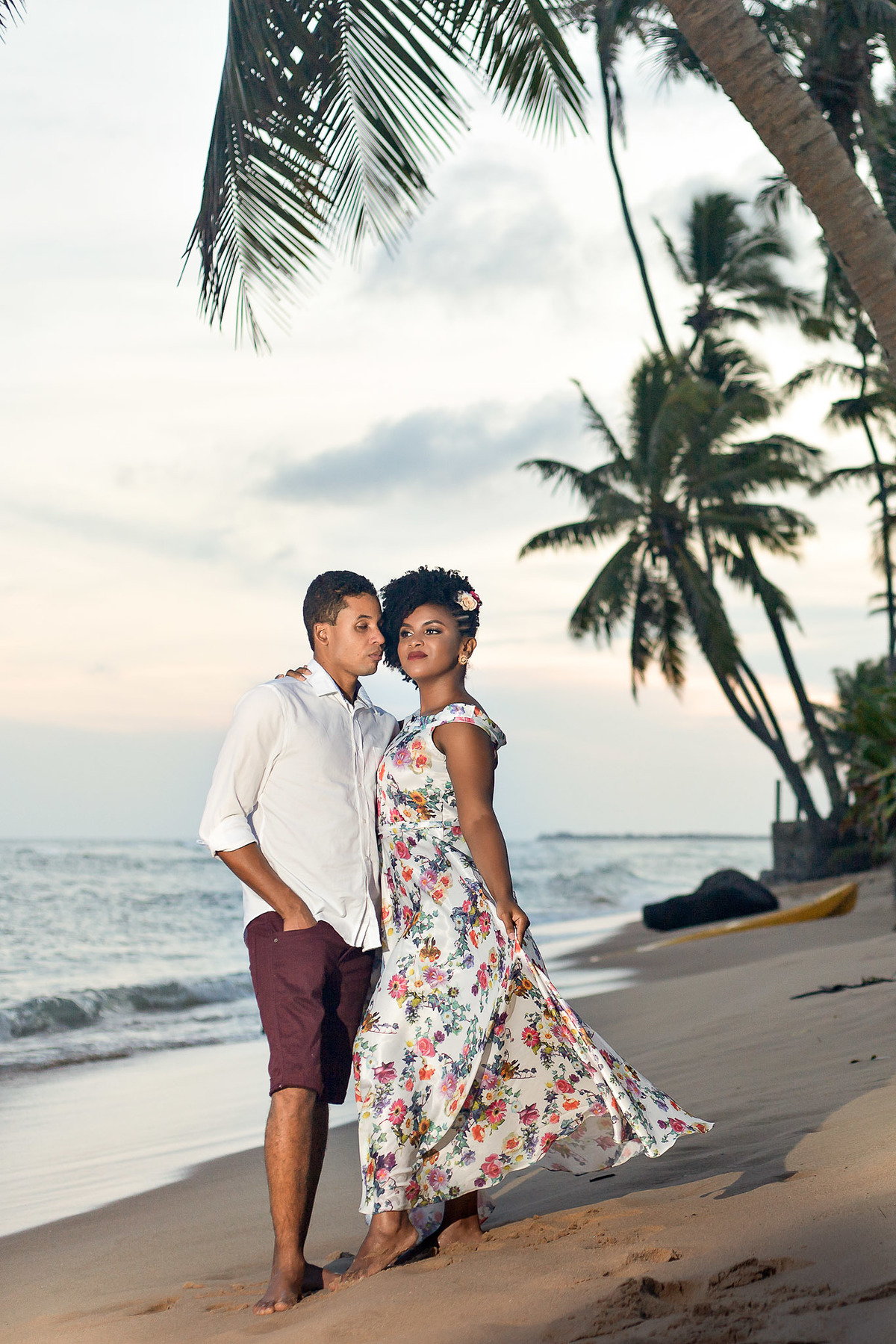 Ensaio Pré Casamento lindo na Praia do Forte, Bahia.