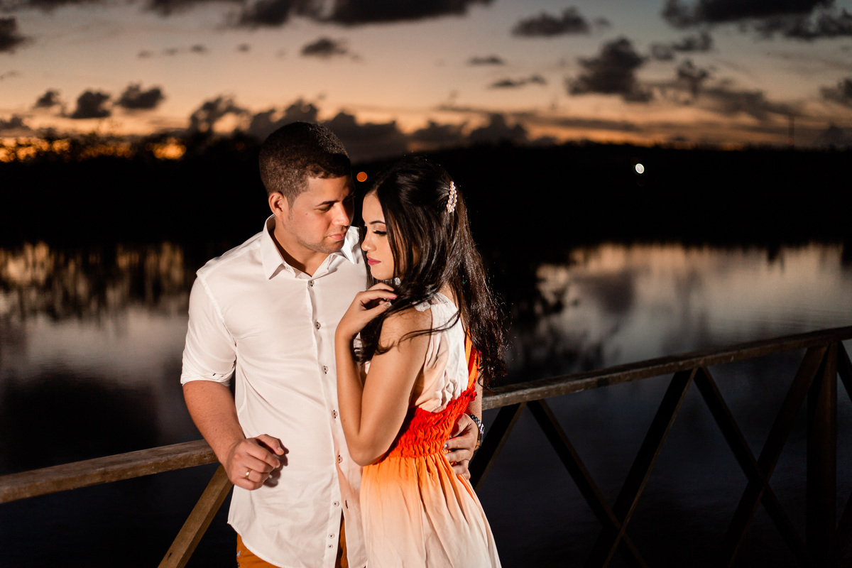 ensaio fotográfico na ponte da Praia do Forte Bahia