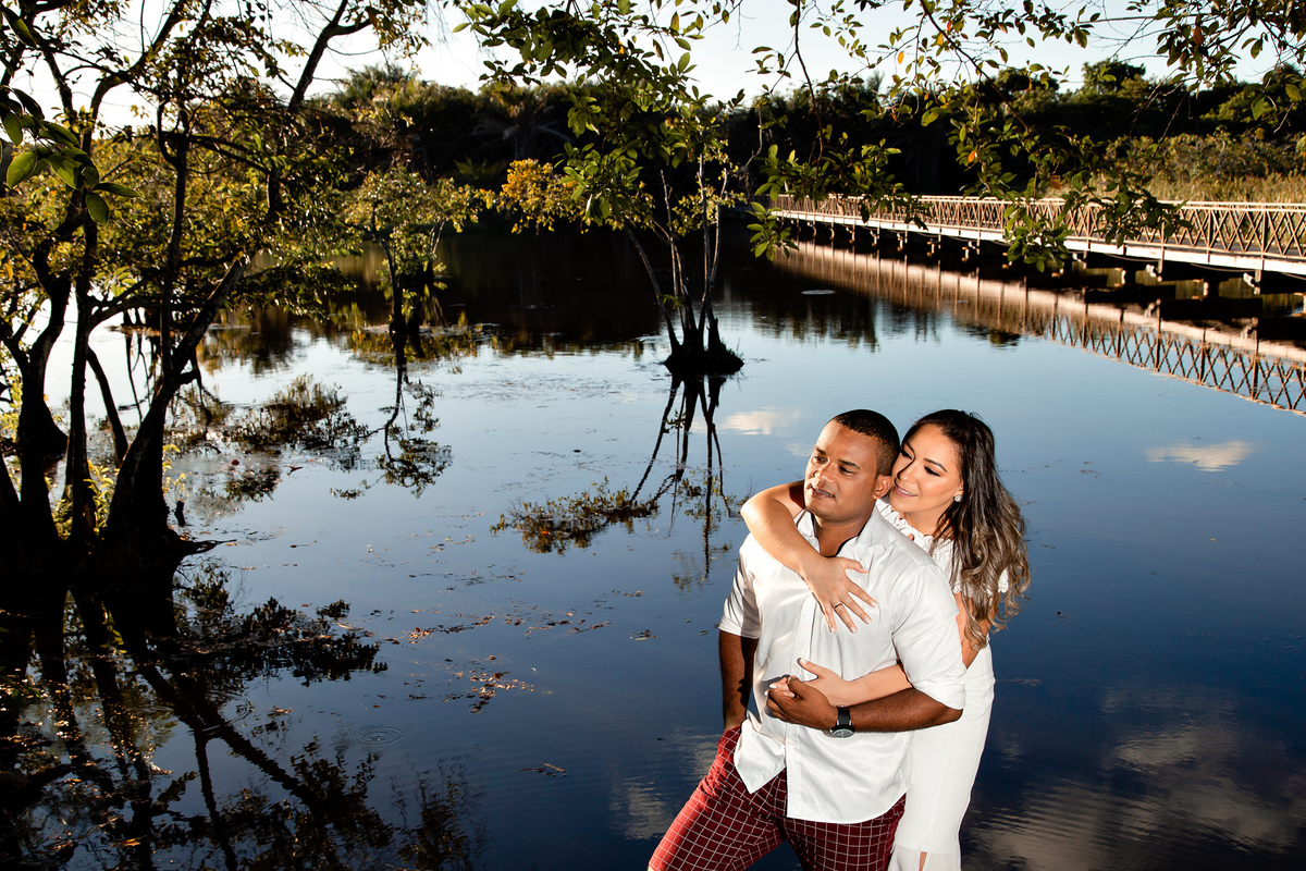 ensaio pré wedding no rio da praia do forte bahia