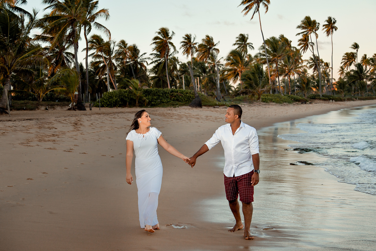 ensaio fotográfico na praia do forte bahia