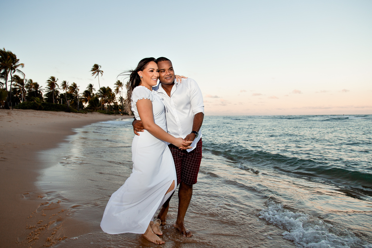 ensaio fotográfico na praia do forte bahia