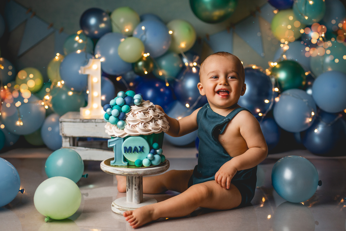 Ensaio Smash The Cake em SP