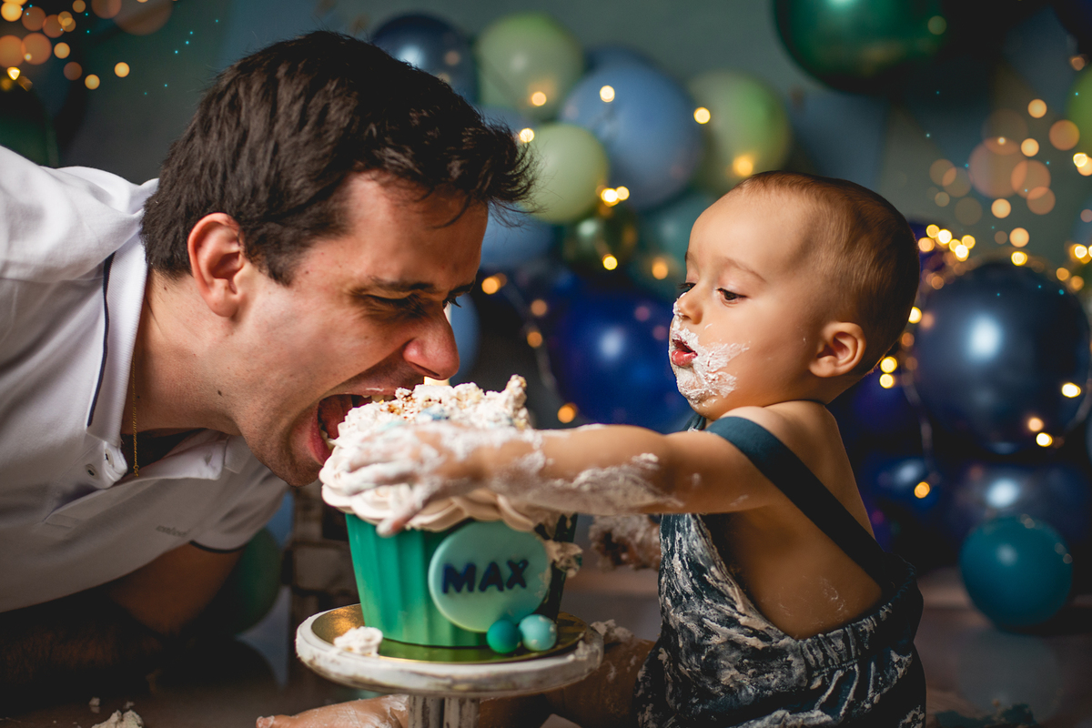 Ensaio Smash The Cake no ABC