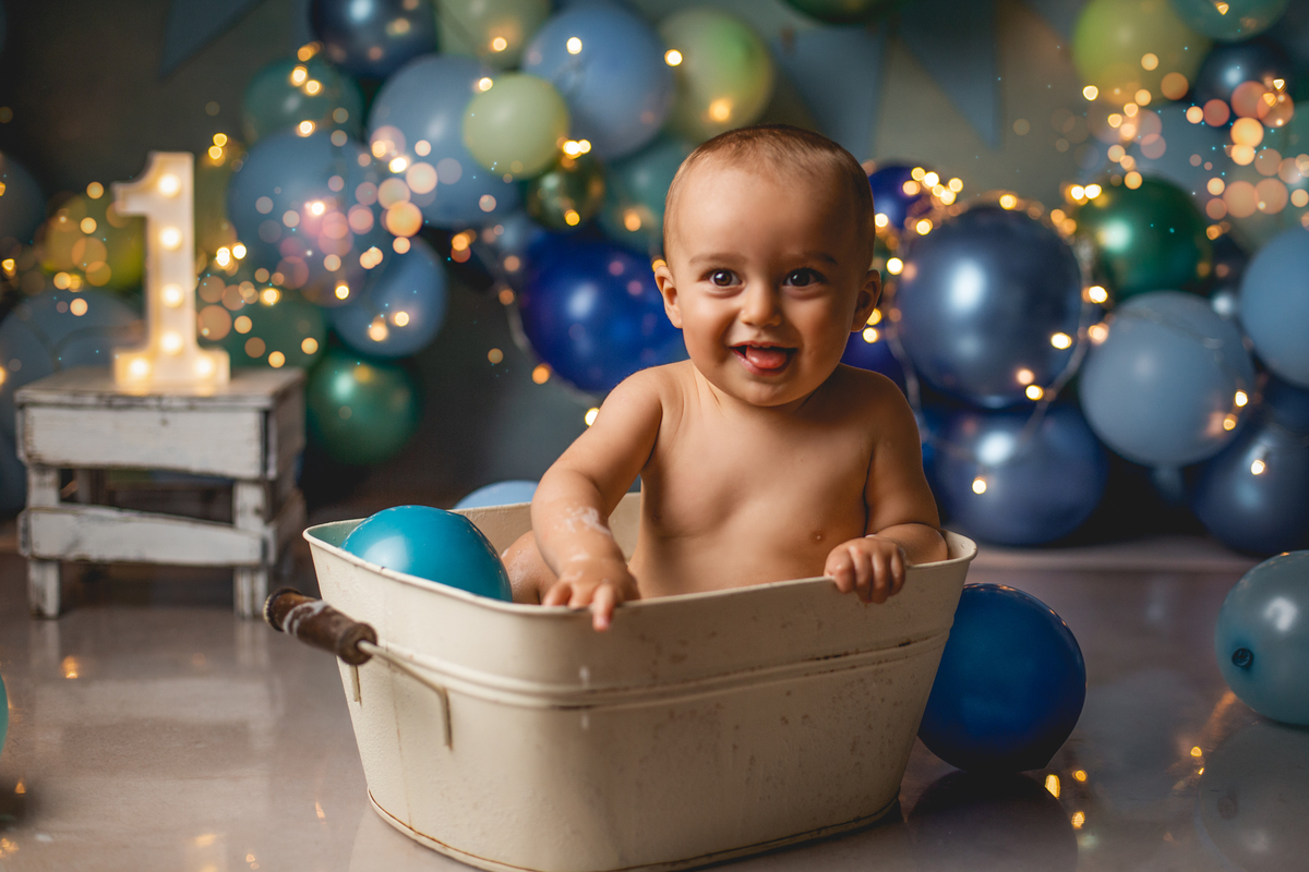 Ensaio Smash The Cake no ABC