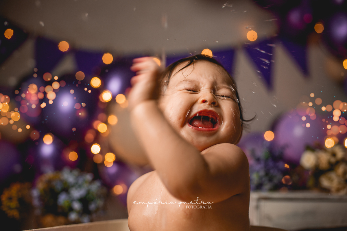 Ensaio Smash The Cake ABC