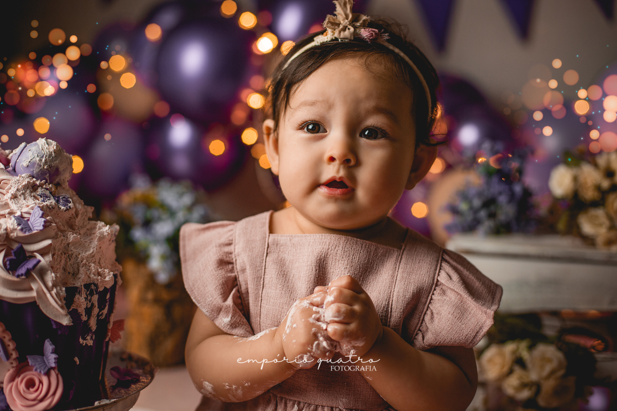 Ensaio Smash The Cake ABC