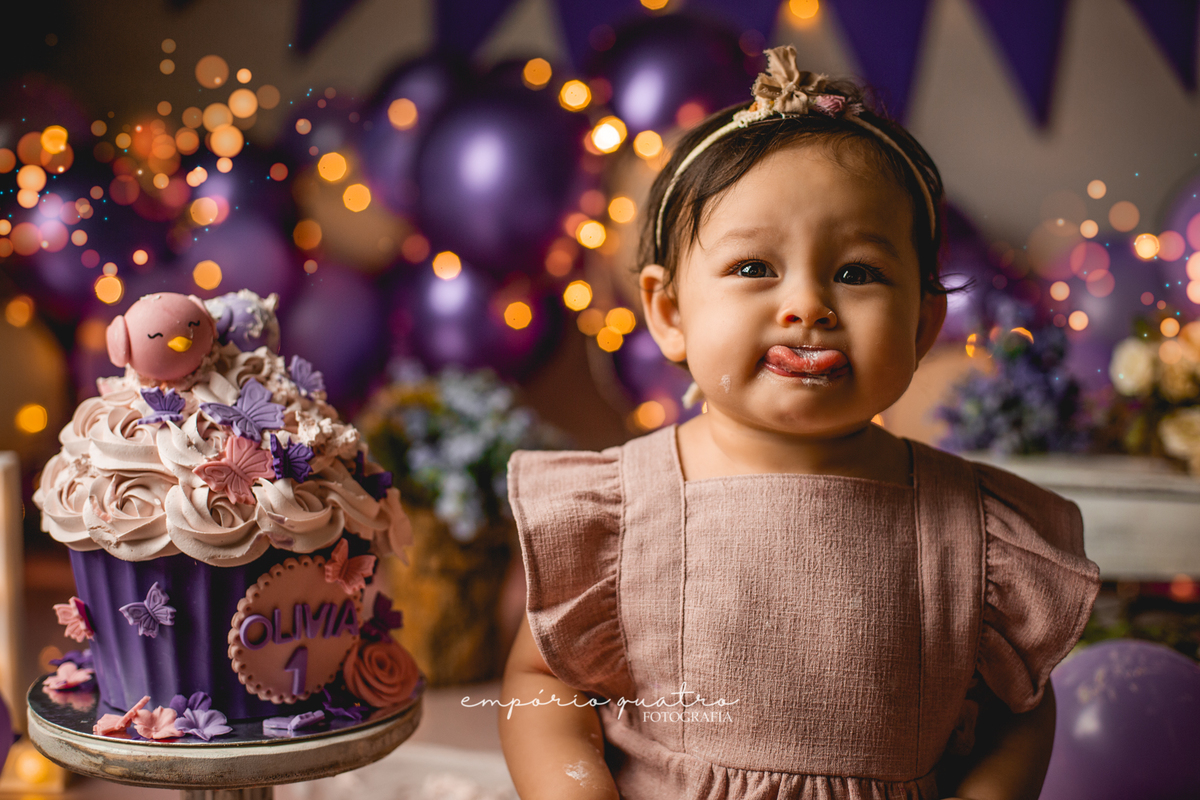 Ensaio Smash The Cake ABC