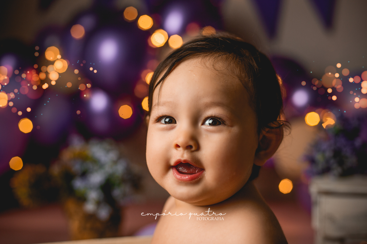 Ensaio Smash The Cake ABC