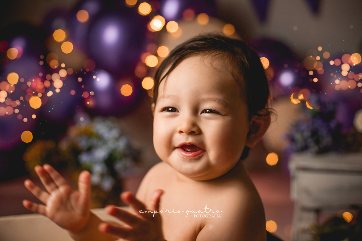 Ensaio Smash The Cake ABC