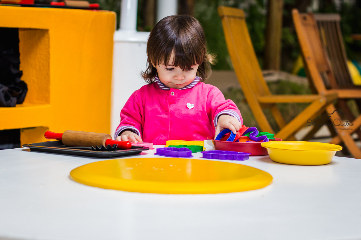 fotografia aniversário convidada brincando  