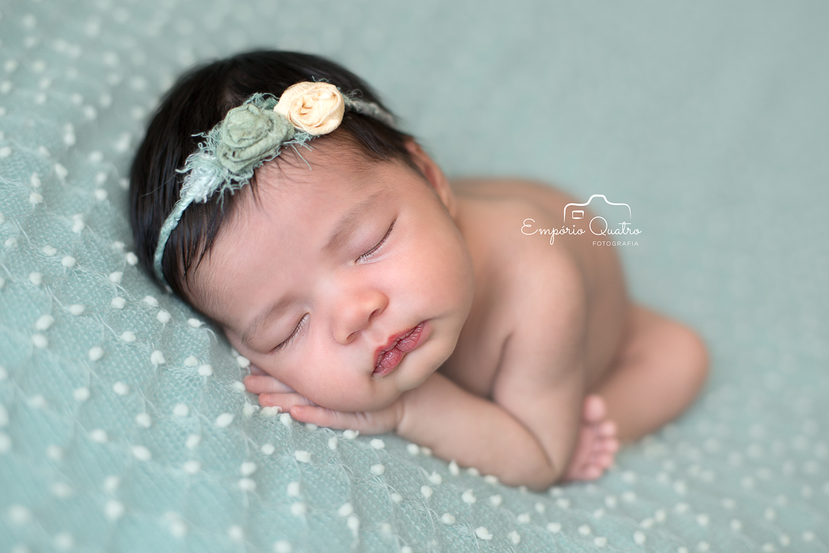 Ensaio Newborn SP ABC menina coala