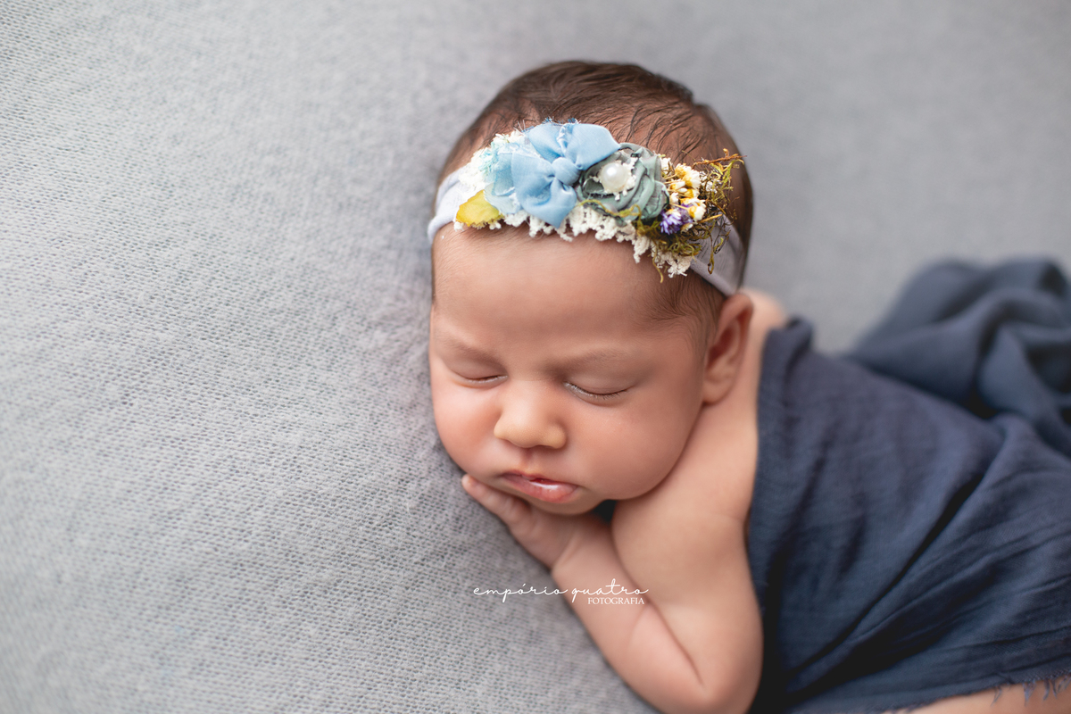 Ensaio Newborn ABC SP cobertinha